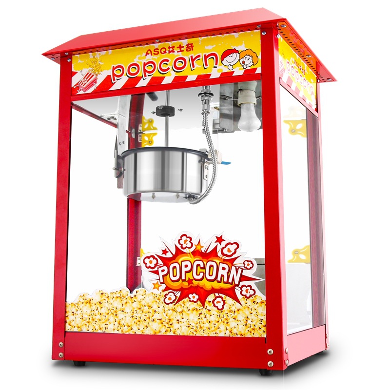 Commercial Popcorn Machine - Commercial automatic popcorn machine New electric