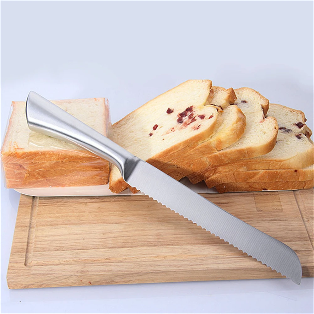 Commercial Kitchen Items - Bread knife Hollow handle stainless steel