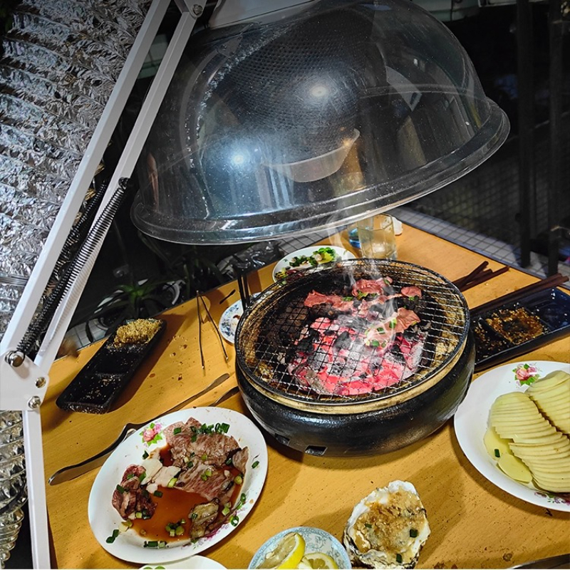 Portable Adjustable BBQ Smoke  – обзор и цена Commercial Kitchen Ventilation