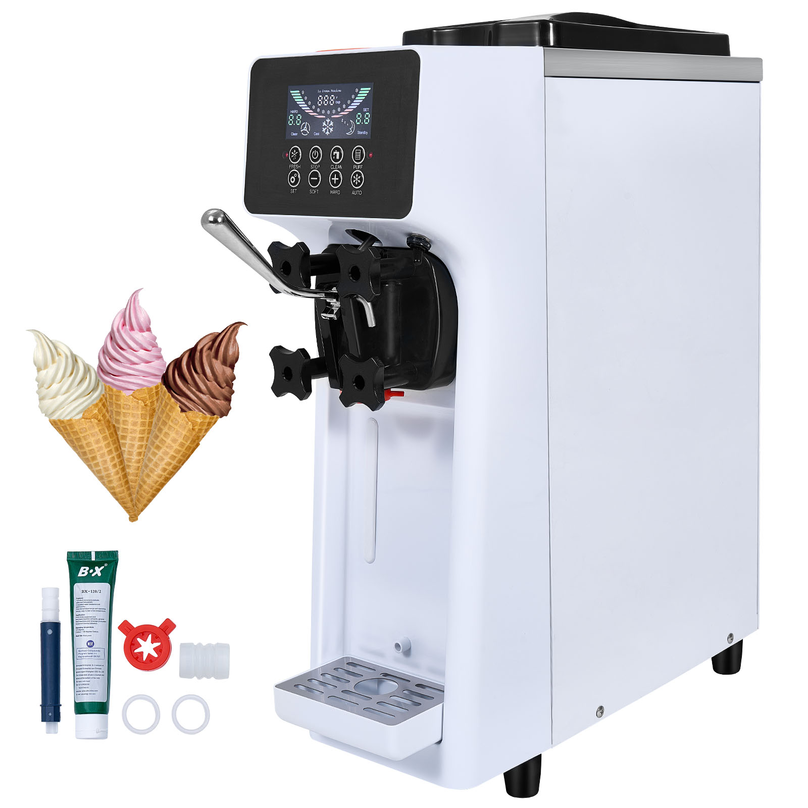 SucceBuy Commercial Ice Cream  – обзор и цена Commercial Ice Maker
