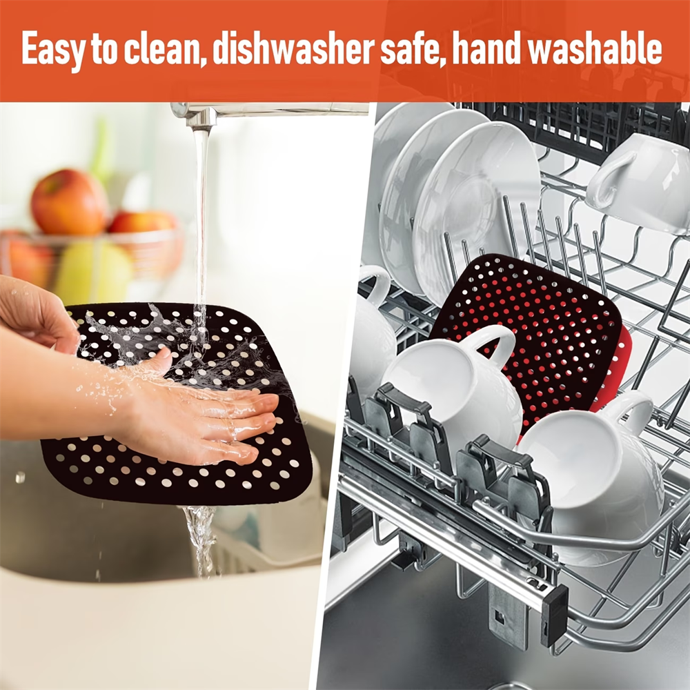 Reusable Air Fryer Pad, Silico – обзор и цена Commercial Kitchen Pans