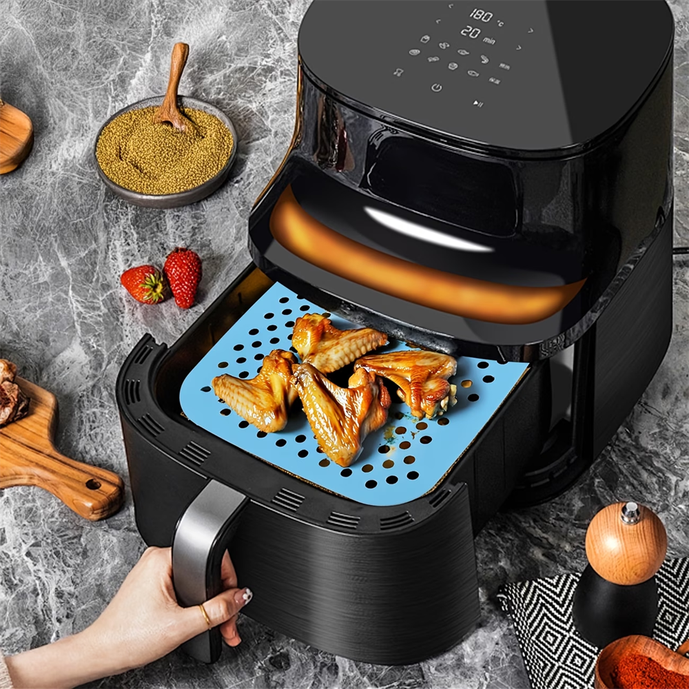 Reusable Air Fryer Pad, Silico – обзор и цена Commercial Kitchen Pans