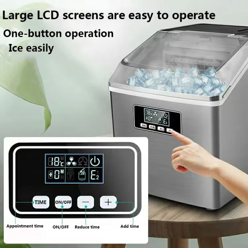 Ice Cube Making Machine Home 2 – обзор и цена Commercial Ice Maker