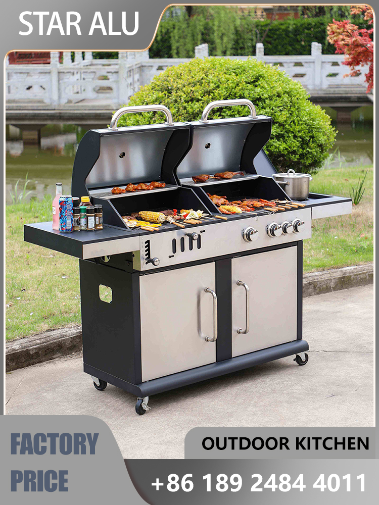 2-Zone Charcoal & Gas Grill St – обзор и цена Commercial Kitchen Zones