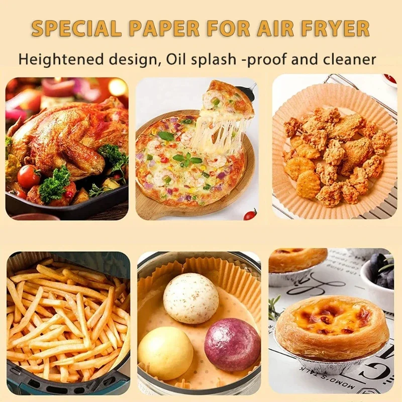 50/300PCS Air Fryer Disposable – обзор и цена Commercial Kitchen Pans