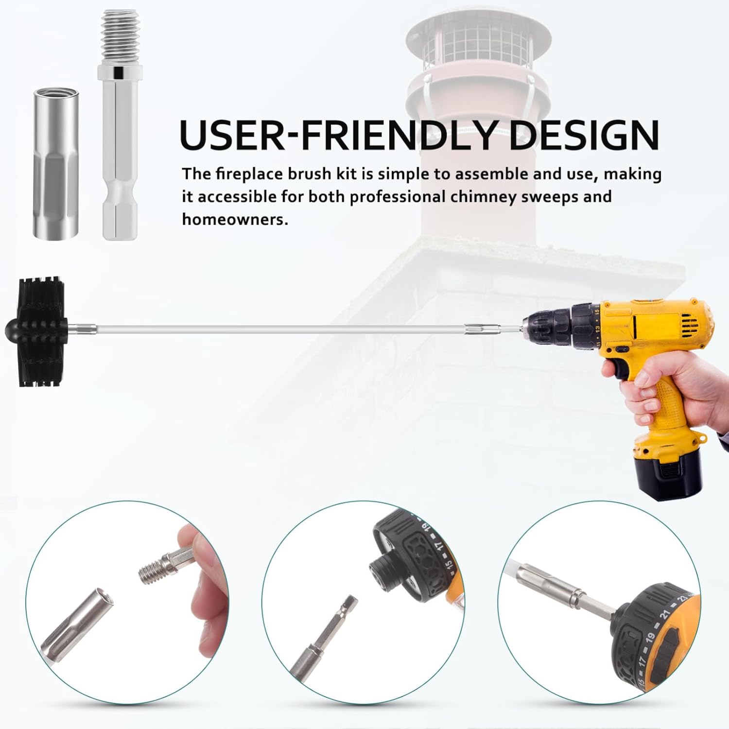 Flexible Chimney Brush Kit wit – обзор и цена Commercial Kitchen Ventilation
