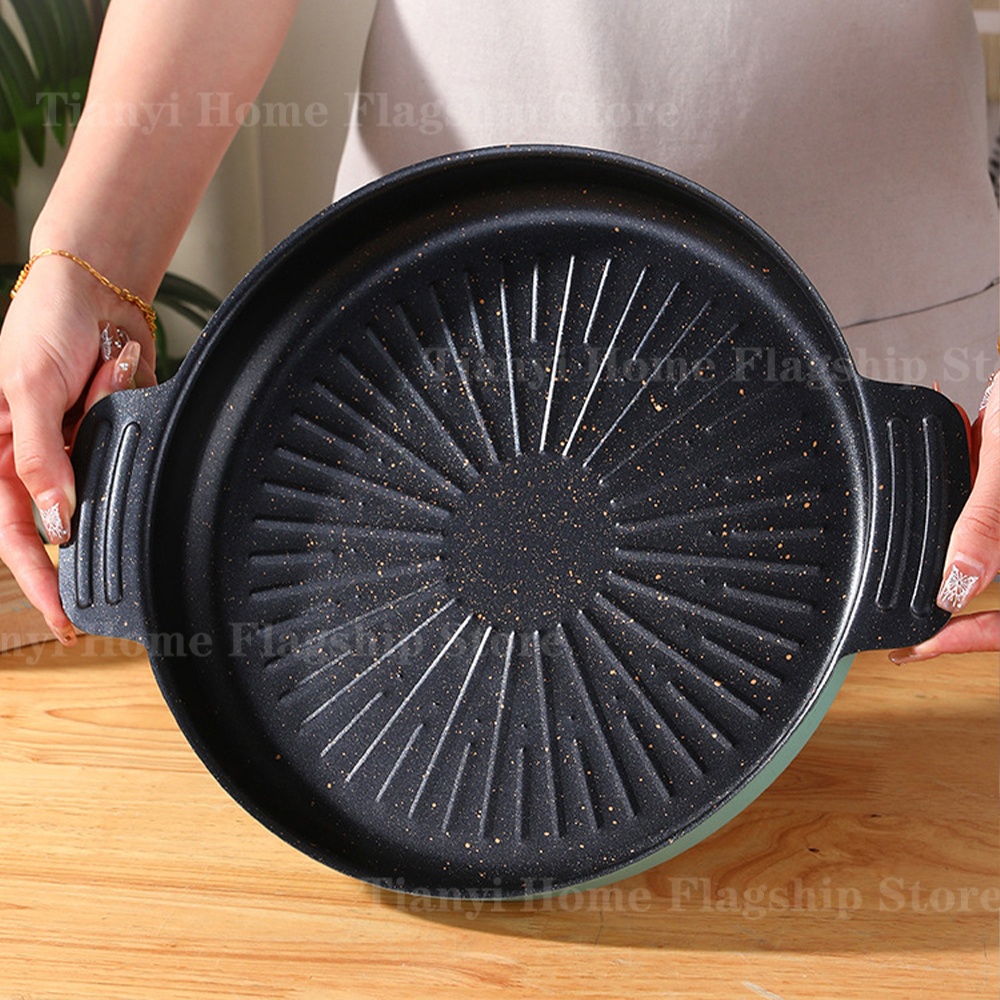 Grill Pan Round Non-Stick Barb – обзор и цена Commercial Kitchen Pans