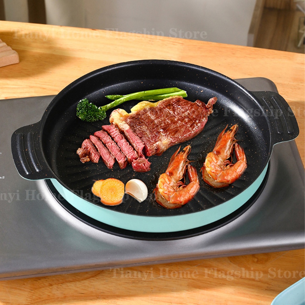Grill Pan Round Non-Stick Barb – обзор и цена Commercial Kitchen Pans