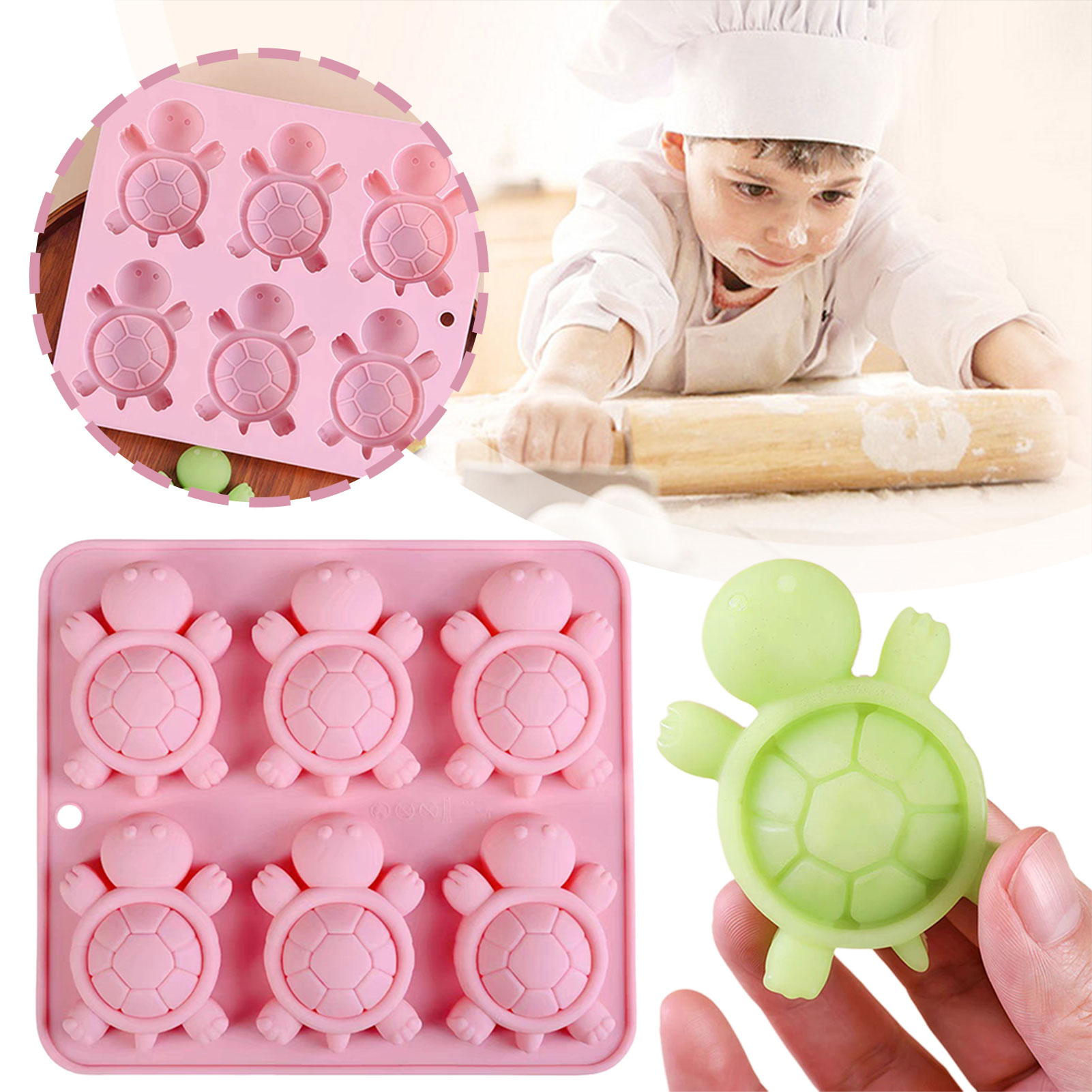 Turtles Ice Tray 3D Tortoises  – обзор и цена Commercial Kitchen Items