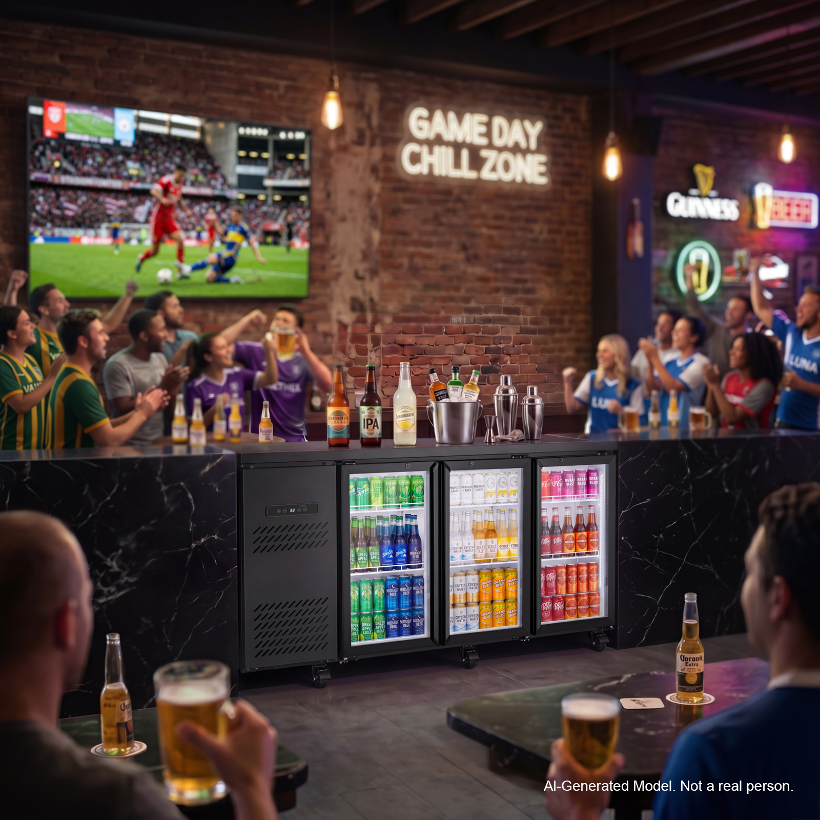 555L Back Bar cooler 0-15 ℃ re – обзор и цена Commercial Kitchen Zones