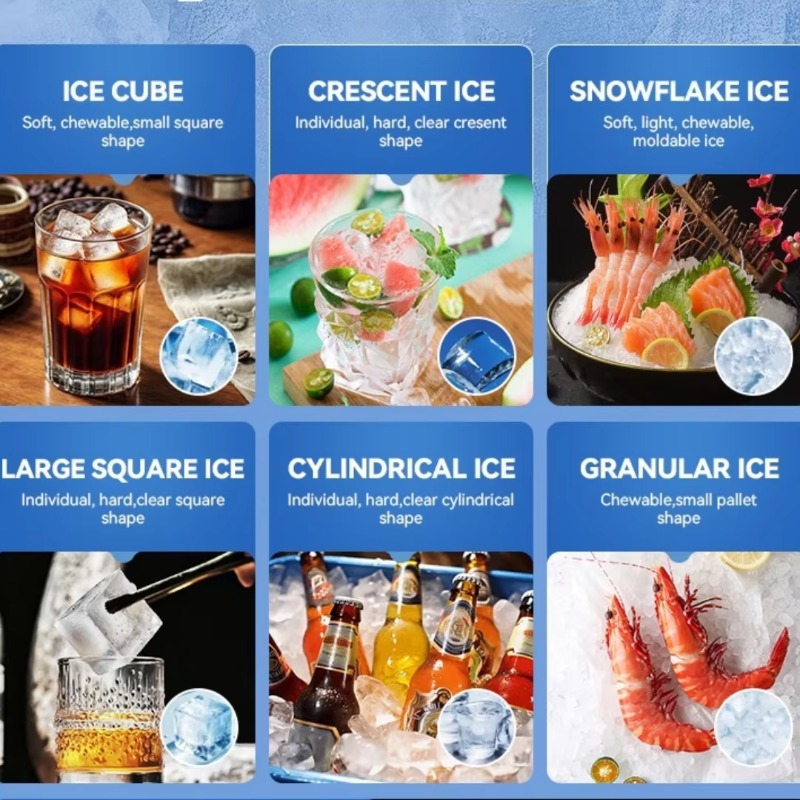 Commercial Automatic Cube Ice  – обзор и цена Commercial Ice Maker