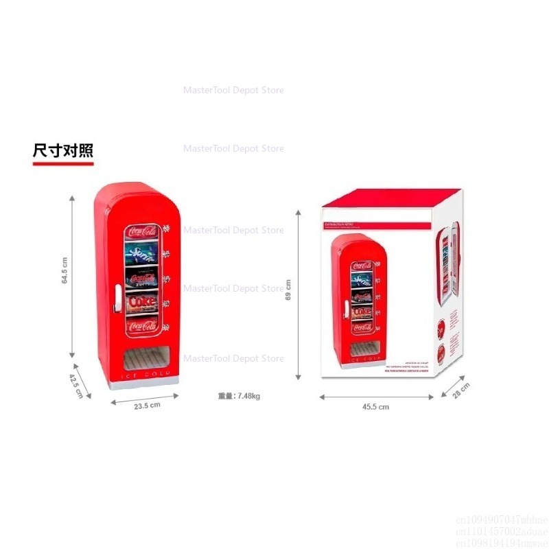 Mini vending machine 10 cans p – обзор и цена Commercial Popcorn Machine