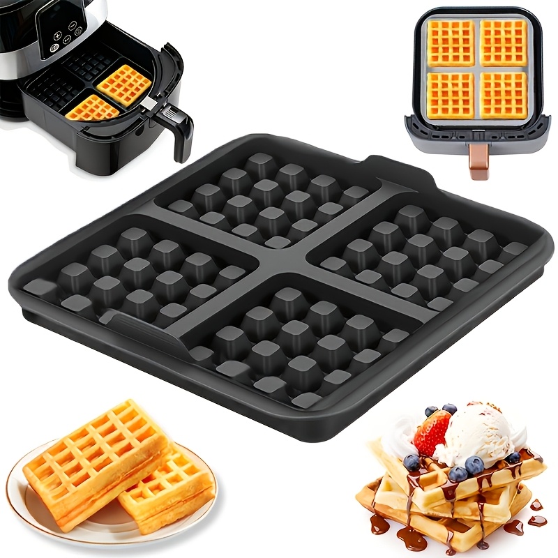 Square Waffle Mold, Non-Stick  – обзор и цена Commercial Kitchen Pans