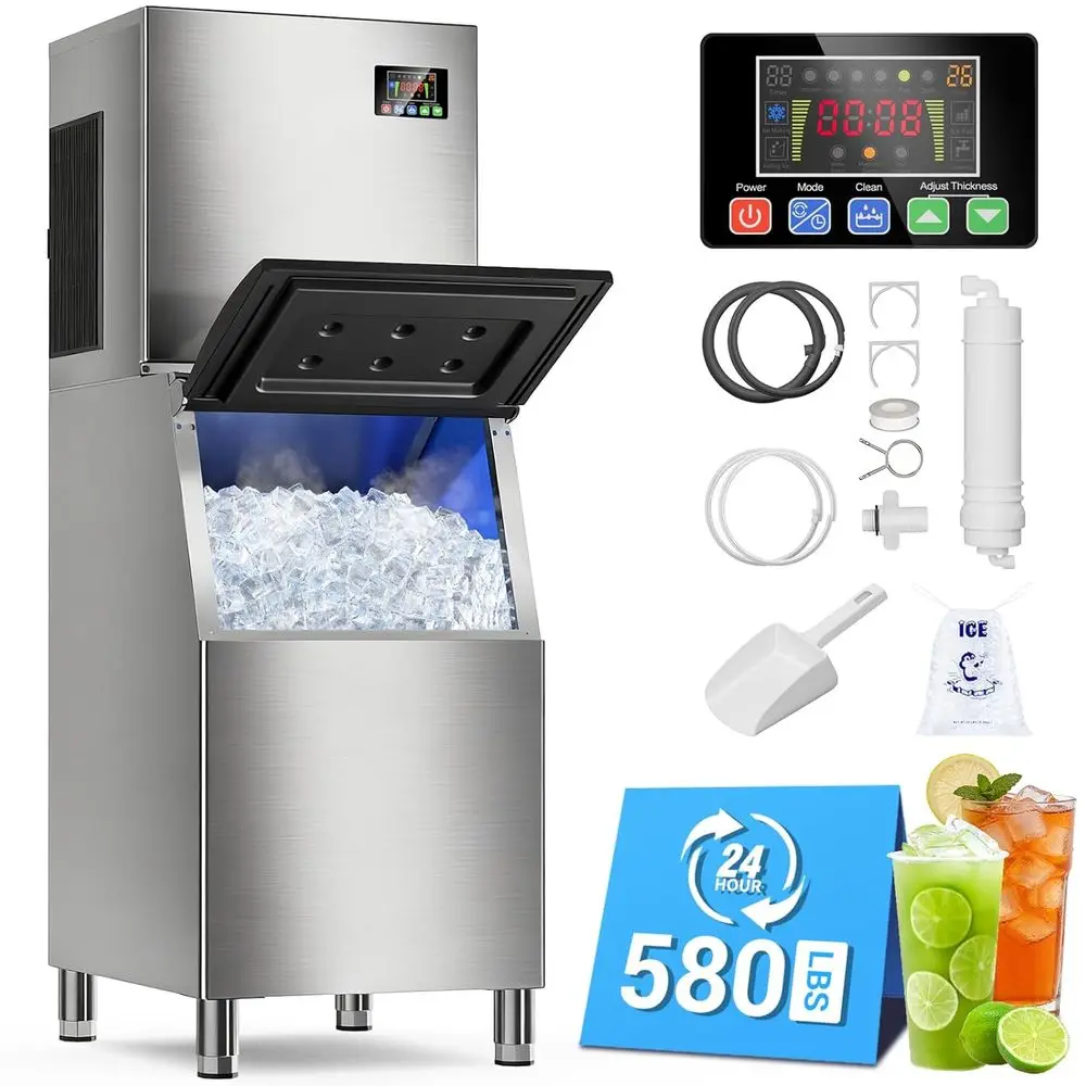 Commercial Ice Maker Machine,  – обзор и цена Commercial Ice Maker