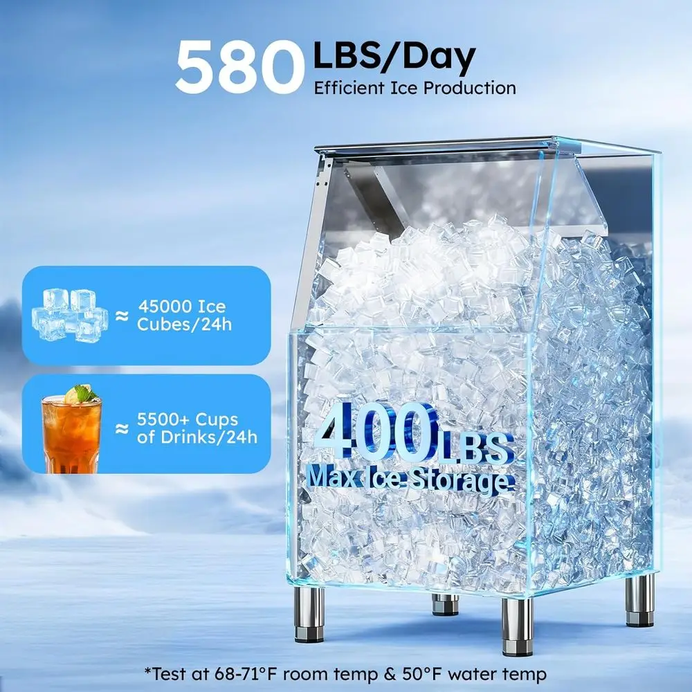 Commercial Ice Maker Machine,  – обзор и цена Commercial Ice Maker