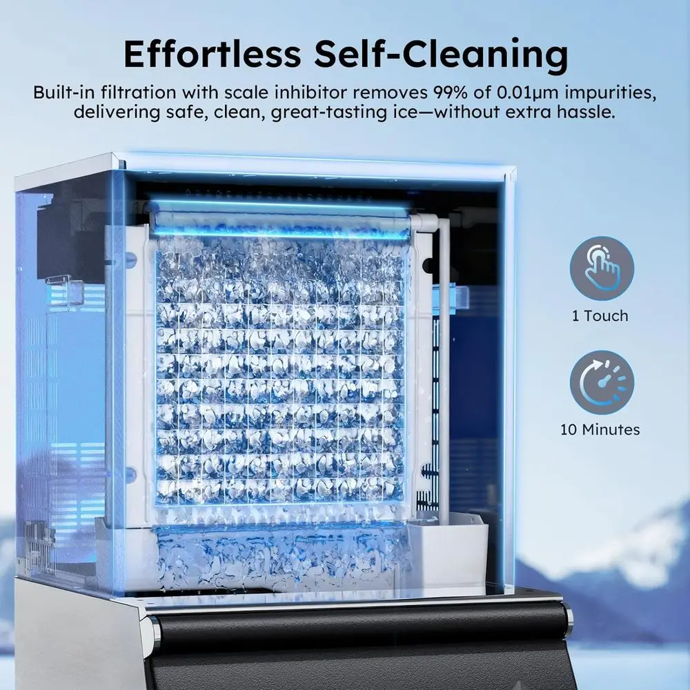Commercial Ice Maker Machine,  – обзор и цена Commercial Ice Maker
