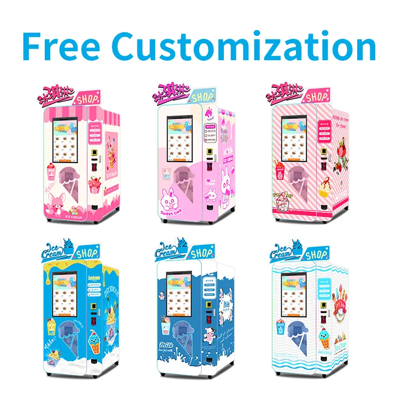 Soft Ice Cream Vending Machine – обзор и цена Commercial Ice Maker