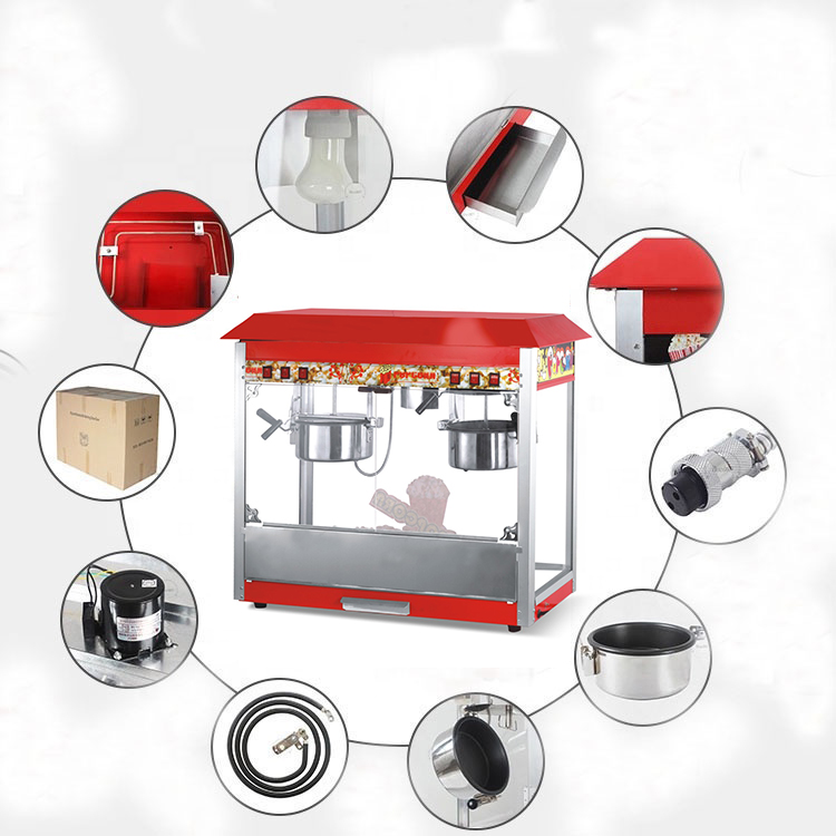 Commercial Double-Pot Electric – обзор и цена Commercial Popcorn Machine