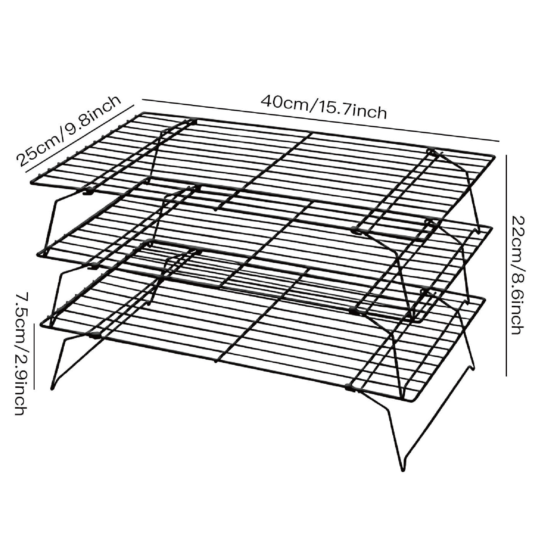 3-Tier Cooling Racks, Stackabl – обзор и цена Commercial Kitchen Items