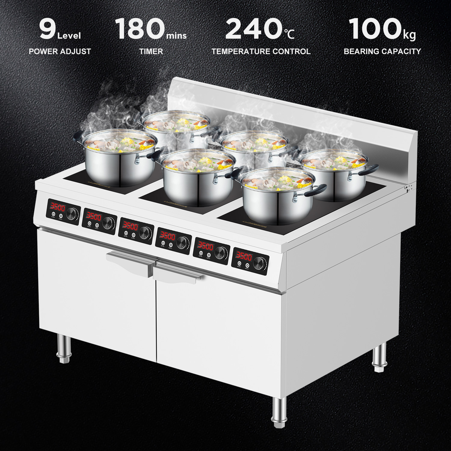 Six-Eye Commercial Kitchen 6 H – обзор и цена Commercial Kitchen Zones