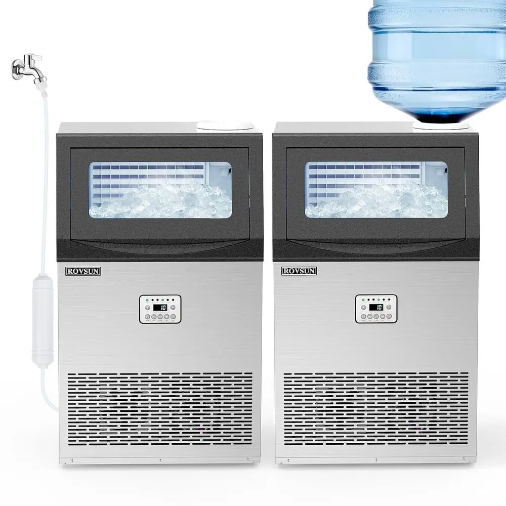 110LBS/24H Commercial Ice Make – обзор и цена Commercial Ice Maker