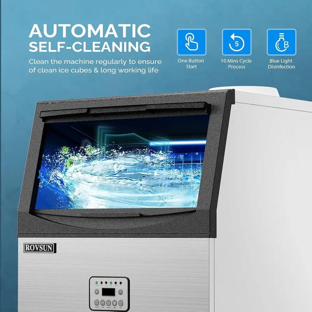 110LBS/24H Commercial Ice Make – обзор и цена Commercial Ice Maker