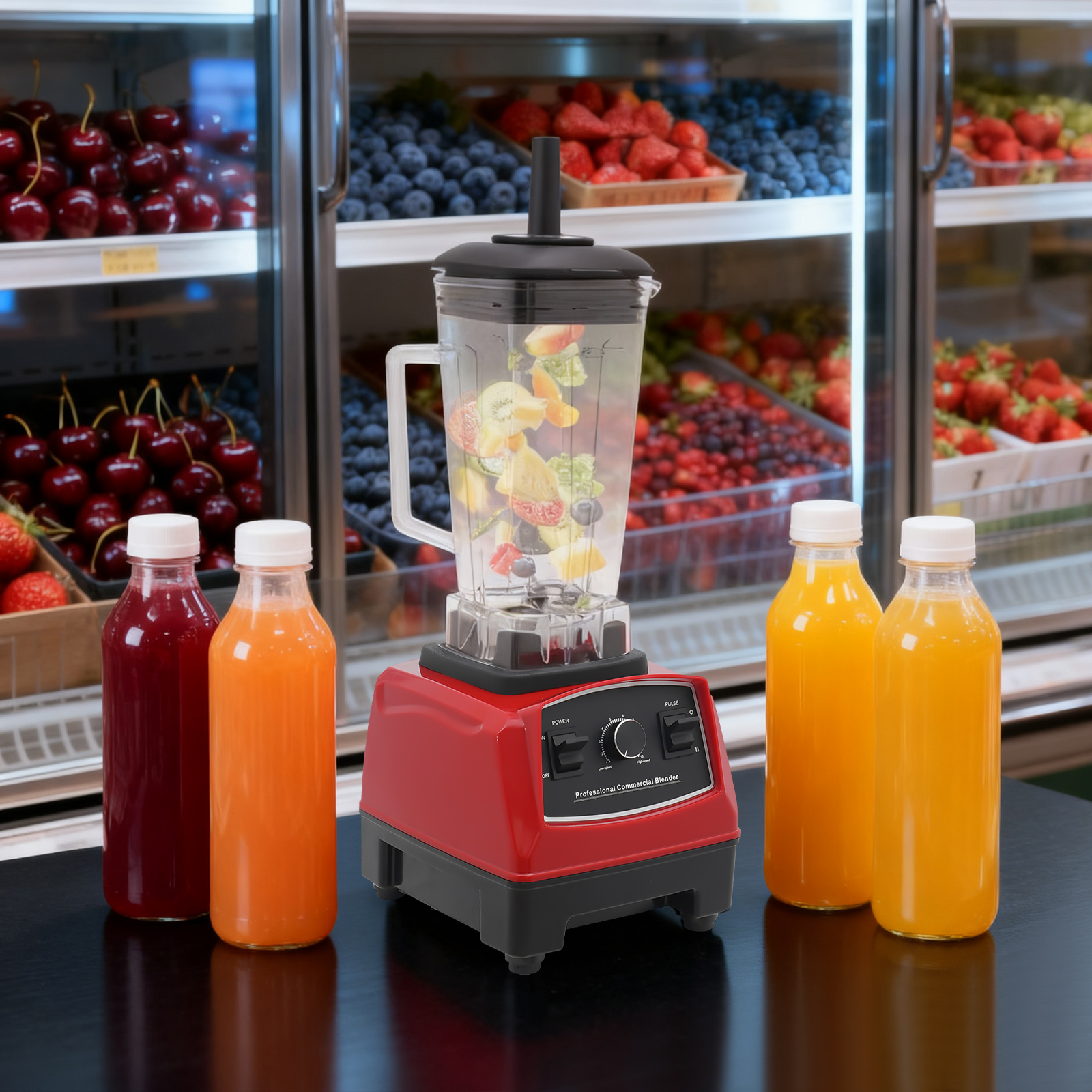 2200W Commercial Smoothie Blen – обзор и цена Commercial Kitchen Use