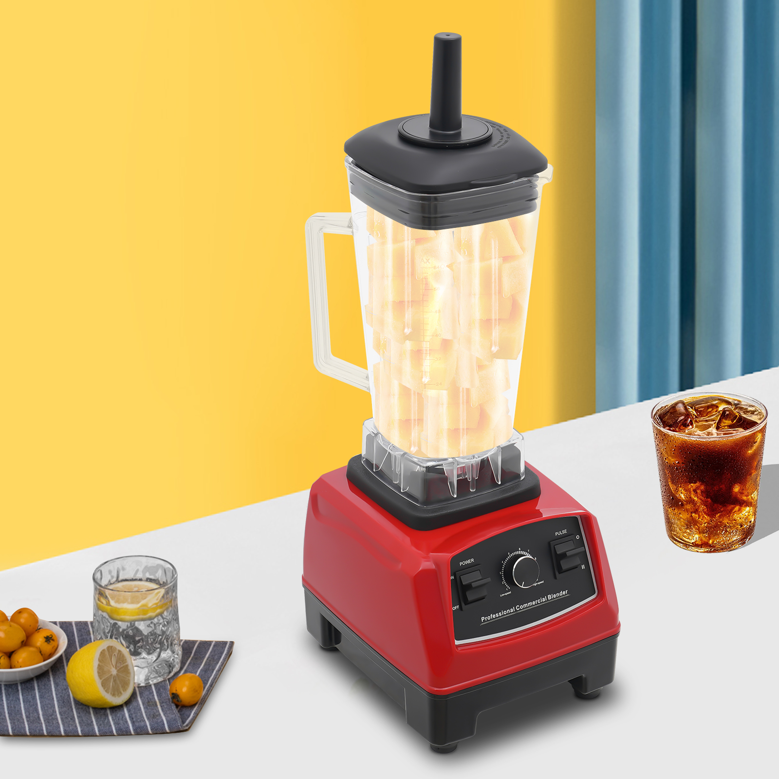 2200W Commercial Smoothie Blen – обзор и цена Commercial Kitchen Use