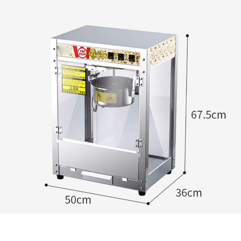Fully Automatic Commercial Pop – обзор и цена Commercial Popcorn Machine