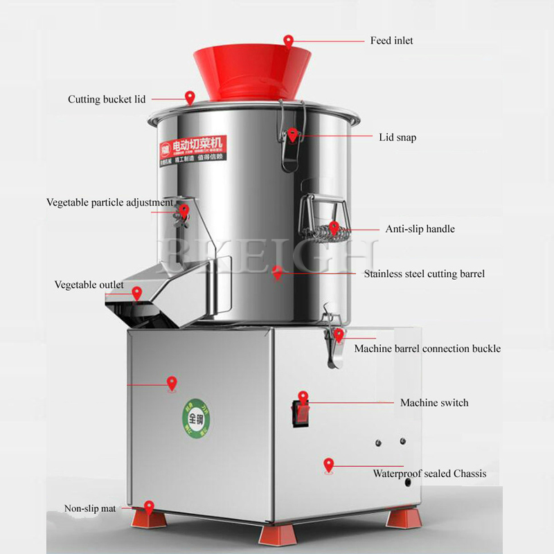 Electric Vegetable Cutter Comm – обзор и цена Commercial Kitchen Use