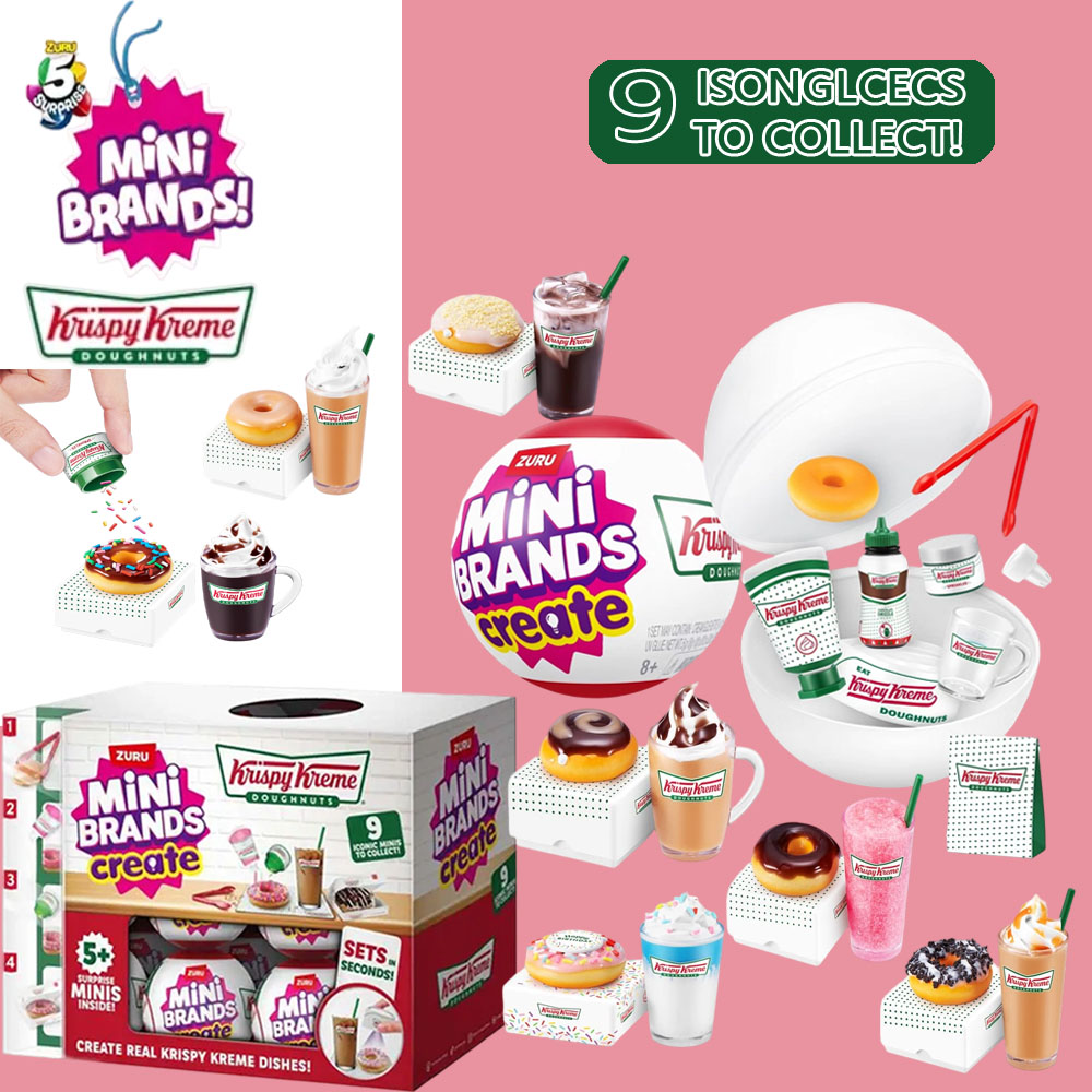 Zuru Mini Brands Krispy Kreme  – обзор и цена Commercial Kitchen Items
