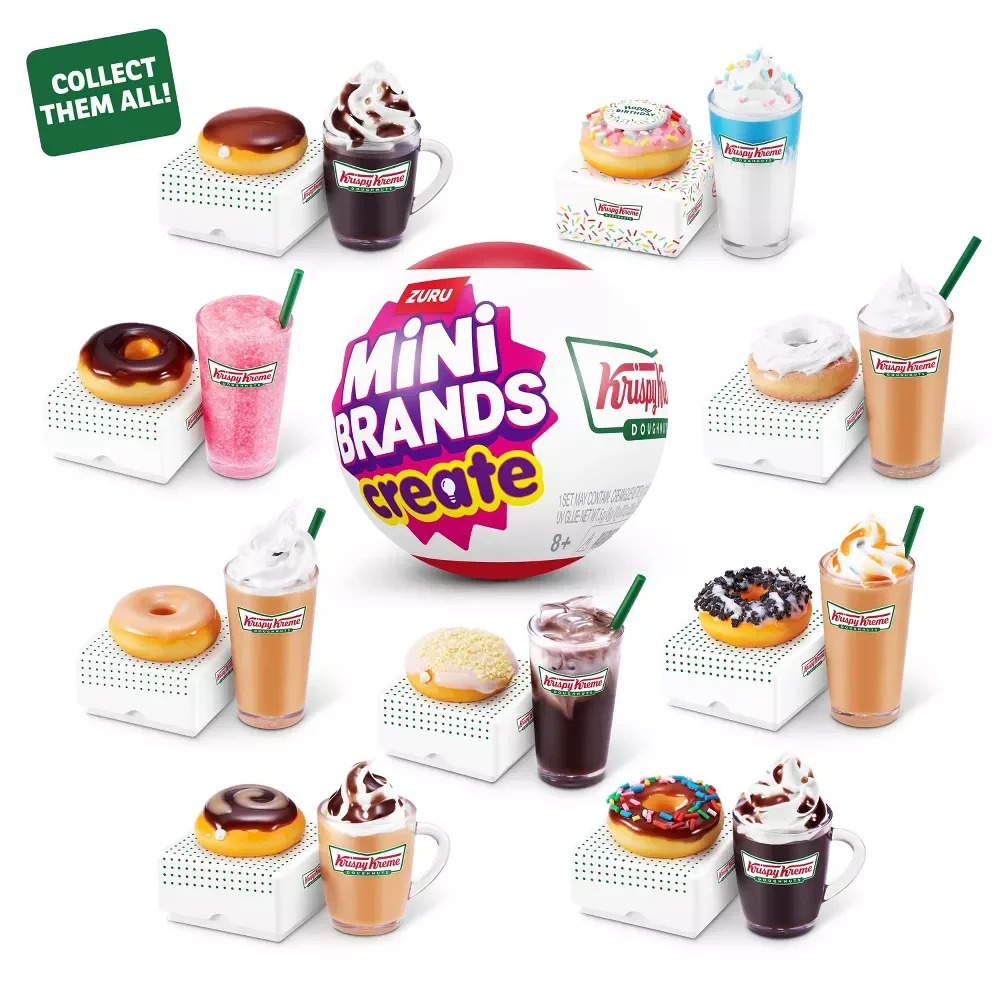 Zuru Mini Brands Krispy Kreme  – обзор и цена Commercial Kitchen Items