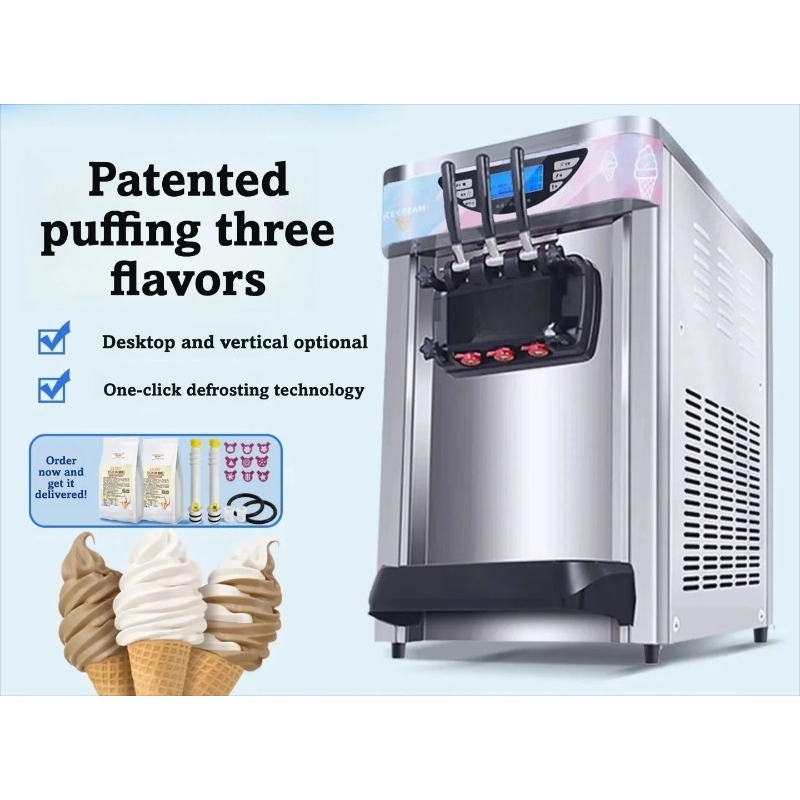 Commercial Soft Ice Cream Mach – обзор и цена Commercial Ice Maker