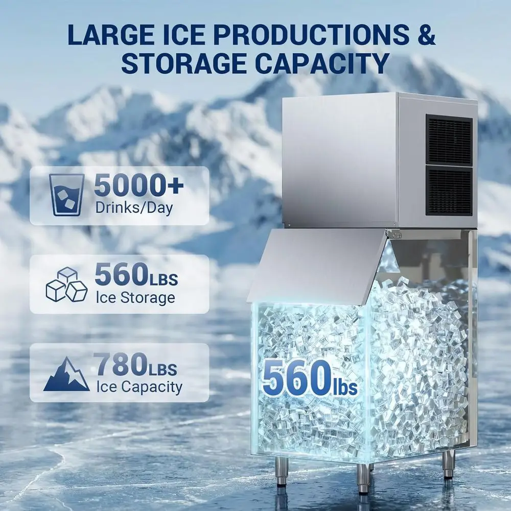 NSF Commercial Ice Machine 780 – обзор и цена Commercial Ice Maker